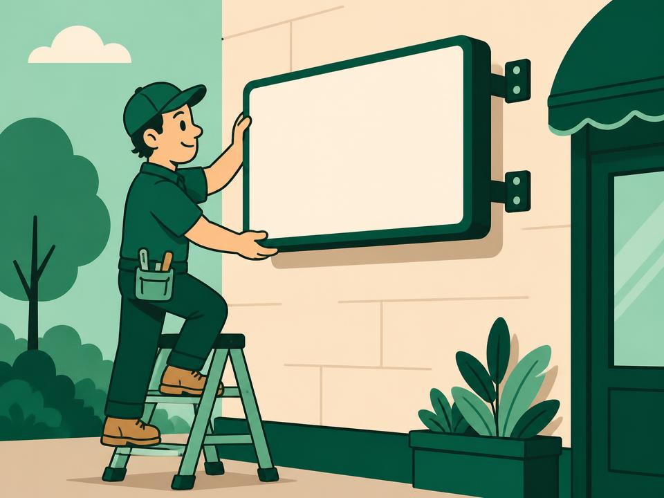 Graphics & signage illustration